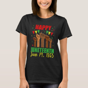 T-shirt 19e Jeu Femmes Hommes Joyeux Jeu 1 juin