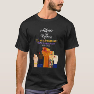 T-shirt 19ème Amendement XIX Suffragette 100 ans Anniversa