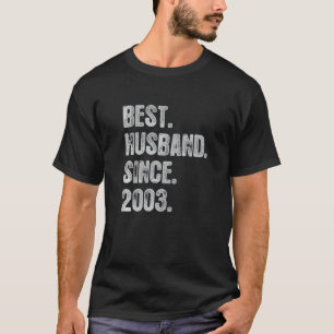 T-shirt 19ème anniversaire de Mariage pour lui meilleur ma