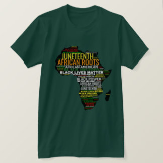 T-shirt 19ème Histoire des Noirs Racines Africaines Black