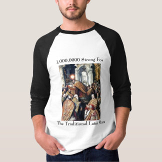 T-shirt 1.000.000 fort pour la masse latine traditionnelle