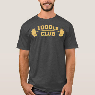 T-shirt 1 000 livres de musculation Club