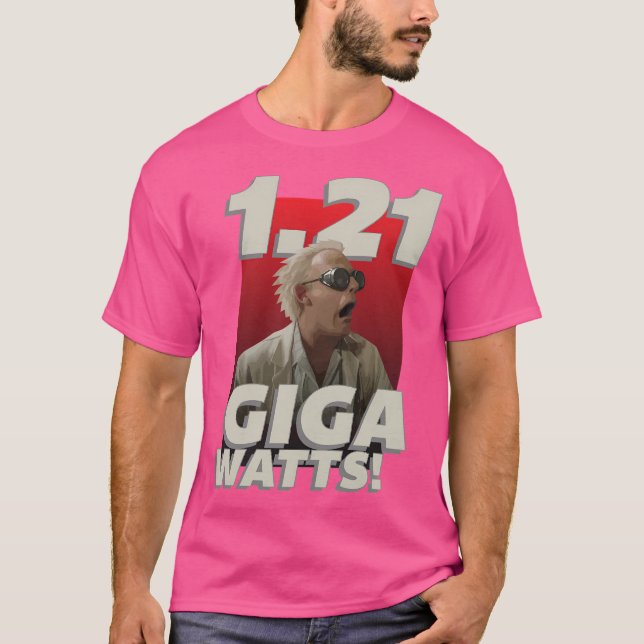 T-shirt 1,21 Gigawatts (Devant)