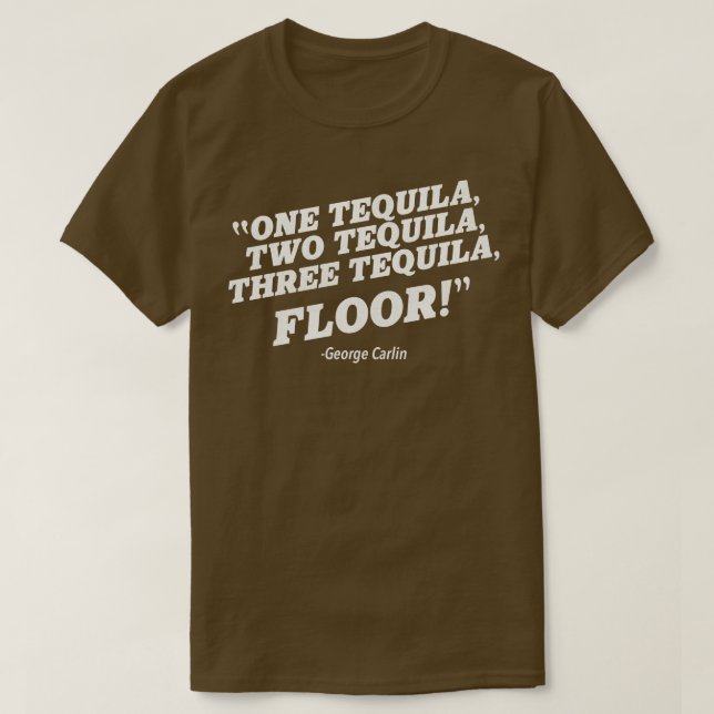 T-SHIRT 1 2 3 ÉTAGE TEQUILATINE (Design devant)