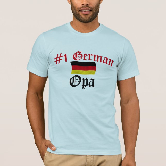T-shirt #1 Allemand Opa (Devant)