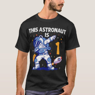 T-shirt 1 an Ancien astronaute planète spatiale 1er annive