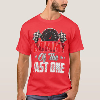 T-shirt 1 an de course rapide un anniversaire 1ère famille