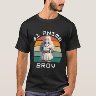 T-shirt 1 Anime Brov Ga Kawaii Belle