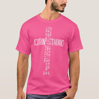 T-SHIRT 1 CORINTHIENS 13:4-5 L'AMOUR EST CETTE CHEMISE