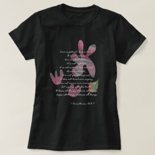 T-shirt 1 Corinthiens 13: 4-7