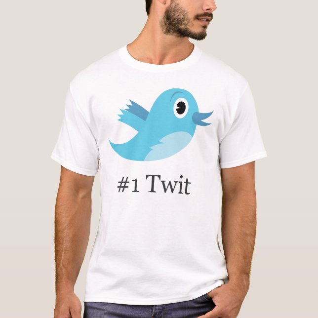 T-shirt # 1 crétin (Devant)