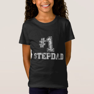 T-Shirt 1 ÉtapePapa Étape Papa Numéro Une Fête des pères C