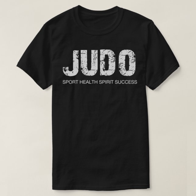 T-SHIRT 1 JUDO SPORT SANTÉ SPIRIT SUCCÈS (Design devant)