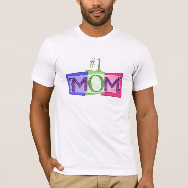 T-SHIRT #1 MOM (Devant)
