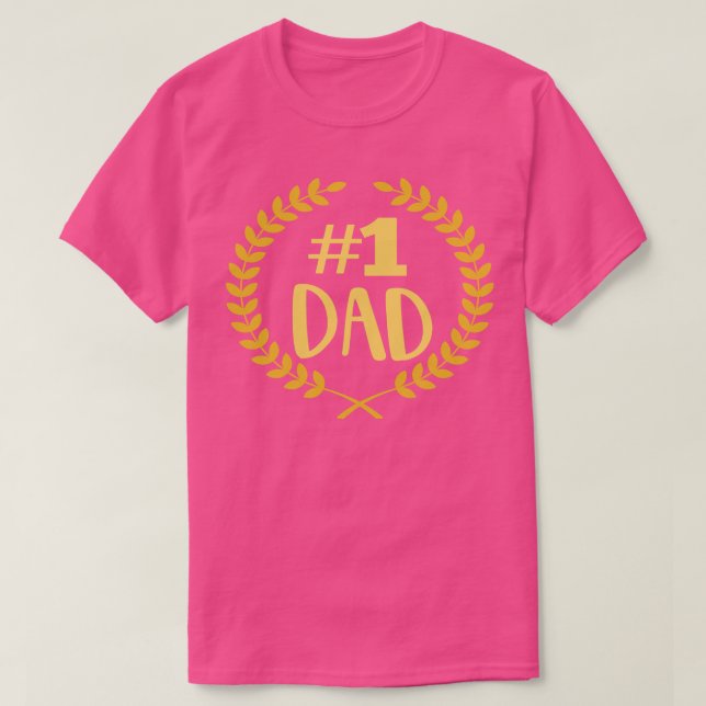 T-shirt 1 papa (Design devant)