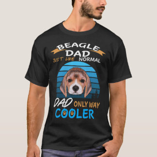 T-shirt 1 Papa - Refroidisseur Papa Beagle