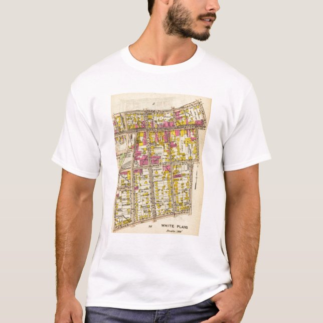 T-shirt 1 White Plains (Devant)