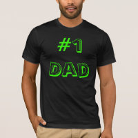 #1Dad dans la police de soupe à alphabet.
