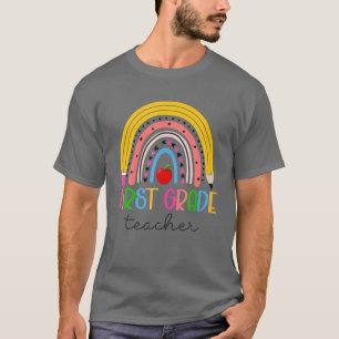 T-shirt 1E Année Enseignant Apprendre L'Amour Inspirer Arc