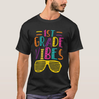 T-shirt 1E année Vibes École Enseignant Étudiant Première