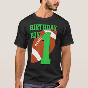 T-shirt 1er Anniversaire Football Garçon 1 an Joueurs de t