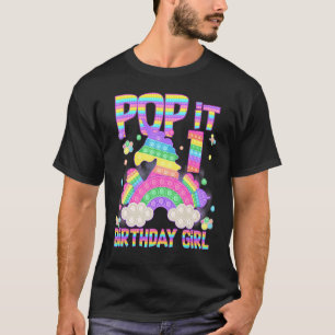 T-shirt 1er Anniversaire Jouet Fidget Pop It Anniversaire