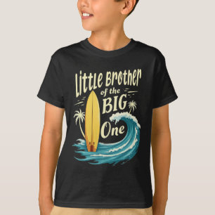 T-shirt 1er anniversaire Surfeur Petit frère du grand Sur