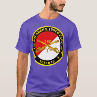 T-shirt 1er Escadron 180e Branche de cavalerie Vétérinaire