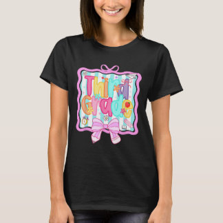 T-shirt 1er jour de 3e année Préparation rentrée scolaire 