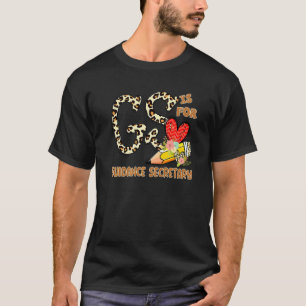 T-shirt 1er jour de la secrétaire d'orientation de l'école