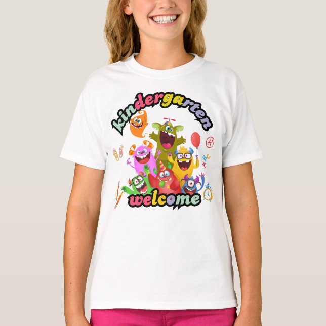 T-shirt 1er jour de maternelle (Devant)