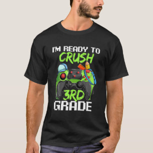 T-shirt 1Er Jour De Troisième Année S, Garçon Prêt À Écras