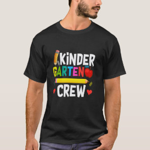 T-shirt 1er jour d'équipage de maternelle enseignant élève
