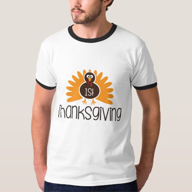 T-shirt 1er Merci de donner le sonneur de base masculin bl (Devant)