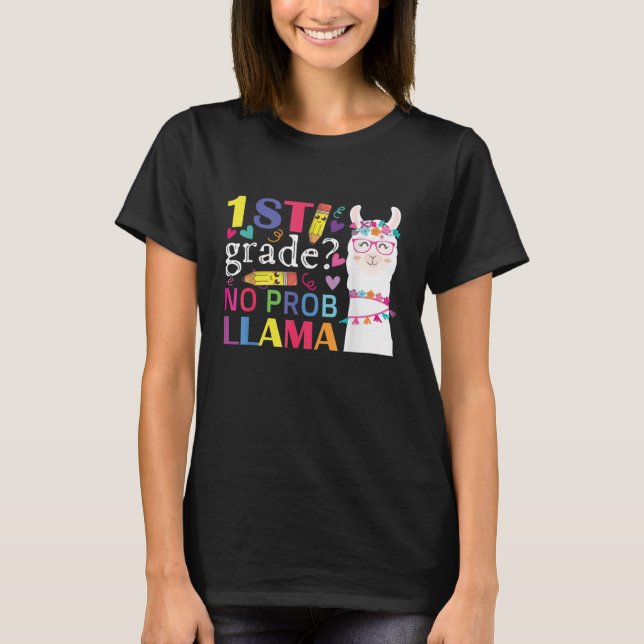 T-shirt 1er No probllama (Devant)