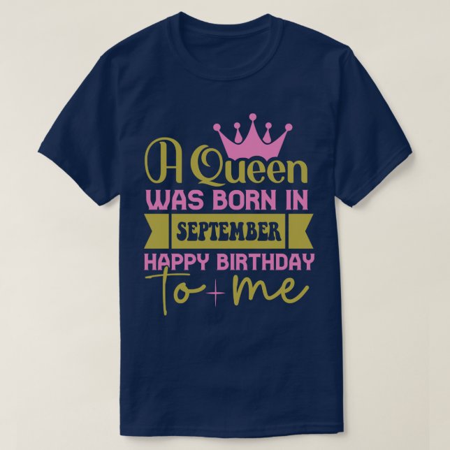 T-shirt 1er septembre (Design devant)
