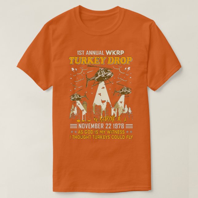 T-shirt 1er WKRP Turquie Drop 22 novembre 1978 (Design devant)