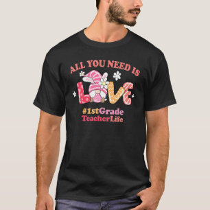 T-shirt 1ère année Amour Pâques Enseignant Vie 2022 Printe