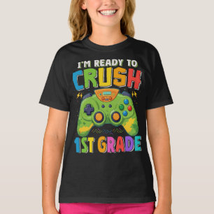 T-shirt 1ère année Arc-en-ciel Retour à l'école enseignant