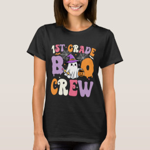 T-shirt 1ère année Boo Crew Éffrayant Halloween de premièr