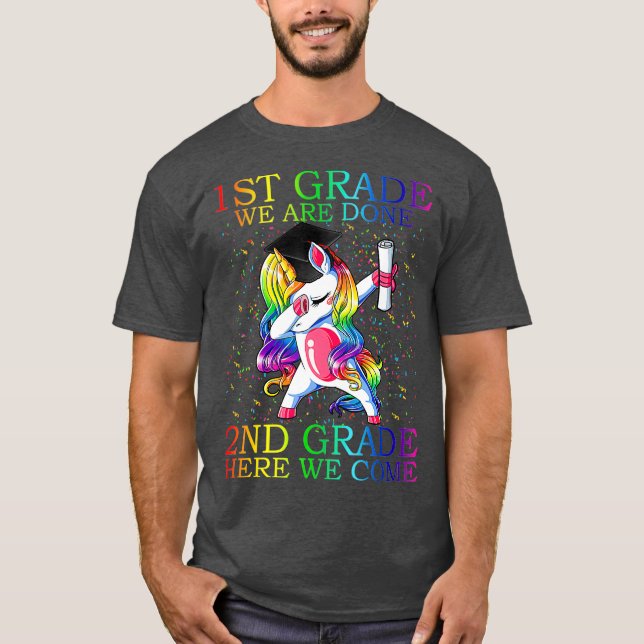 T-shirt 1ère année de diplôme Magical Unicorn (Devant)