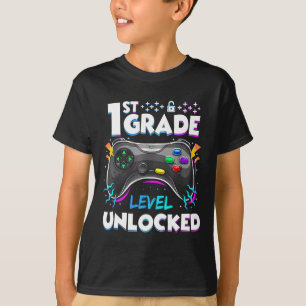 T-shirt 1ère année déverrouillée Retour à l'école Premier