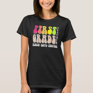 T-shirt 1ère année Enseignant Apprendre L'Amour Inspirer R