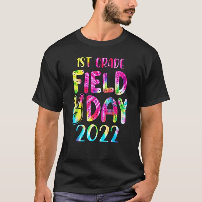 T-shirt 1ère année Field Day 2022 Laissez les Jeux commenc (Devant)