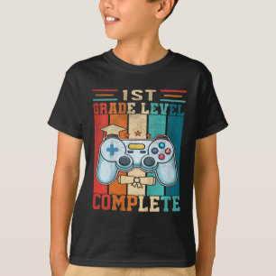 T-shirt 1ère Année Jeu Complet Dernier Jour De L'École
