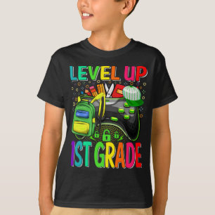 T-shirt 1ère année jusqu'au retour à l'école déverrouillé