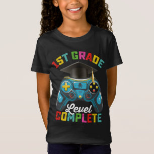 T-Shirt 1ère année Niveau Complet Graduation Jeu Gamer