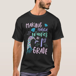 T-shirt 1ère Année Pour Les Filles Première Mignonne Sirèn