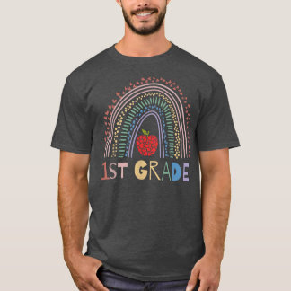 T-shirt 1ère année Rainbow Girls Garçons Enseignant Étudia