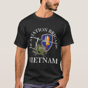 T-shirt 1Ere Brigade Aérienne Vietnam Vétérinaire Le Golde